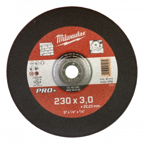 Stone Cutting Disc Pro+ CC42 230x3mm-1pc | CC 42 / 230