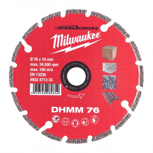 Diamond Multi Material Blade 76 - 1 pc | Disc diamantat DHMM